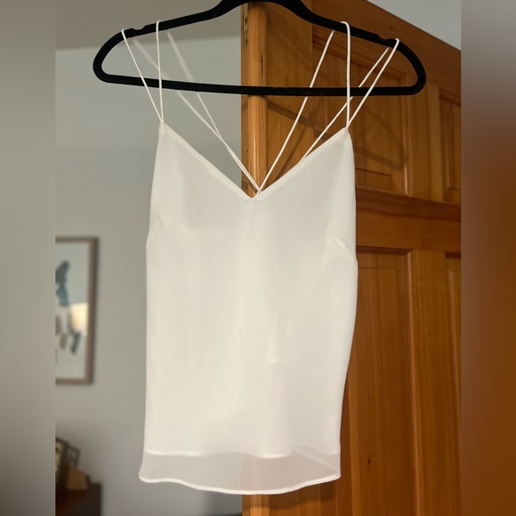 Jenny Yoo Hampton skirt vintage ivory sage chiffon with Emerson top - Picture 8 of 9